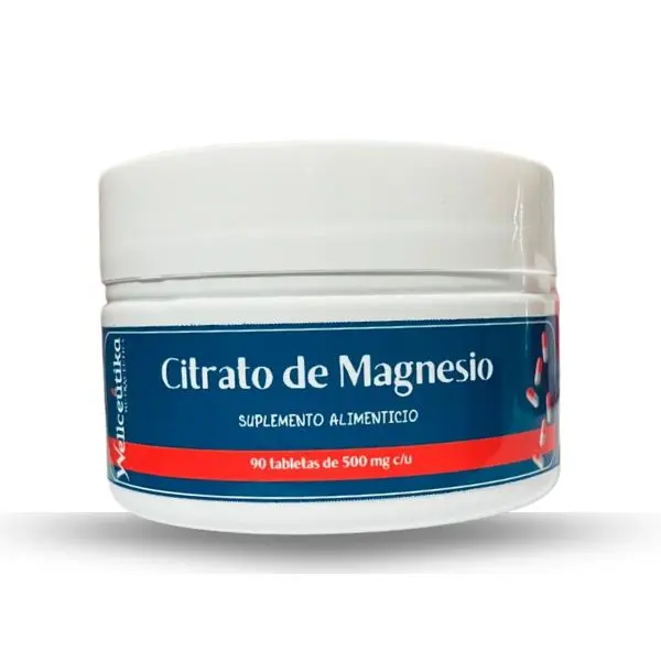 [MINMAGTAB60] Citrato De Magnesio | Muscular | Digestivo | 500 mg | 60 tbs